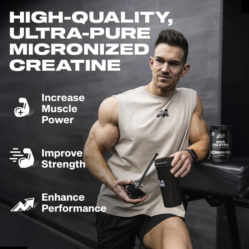 100% CREATINE PLATINUM MUSCLETECH – Image 5