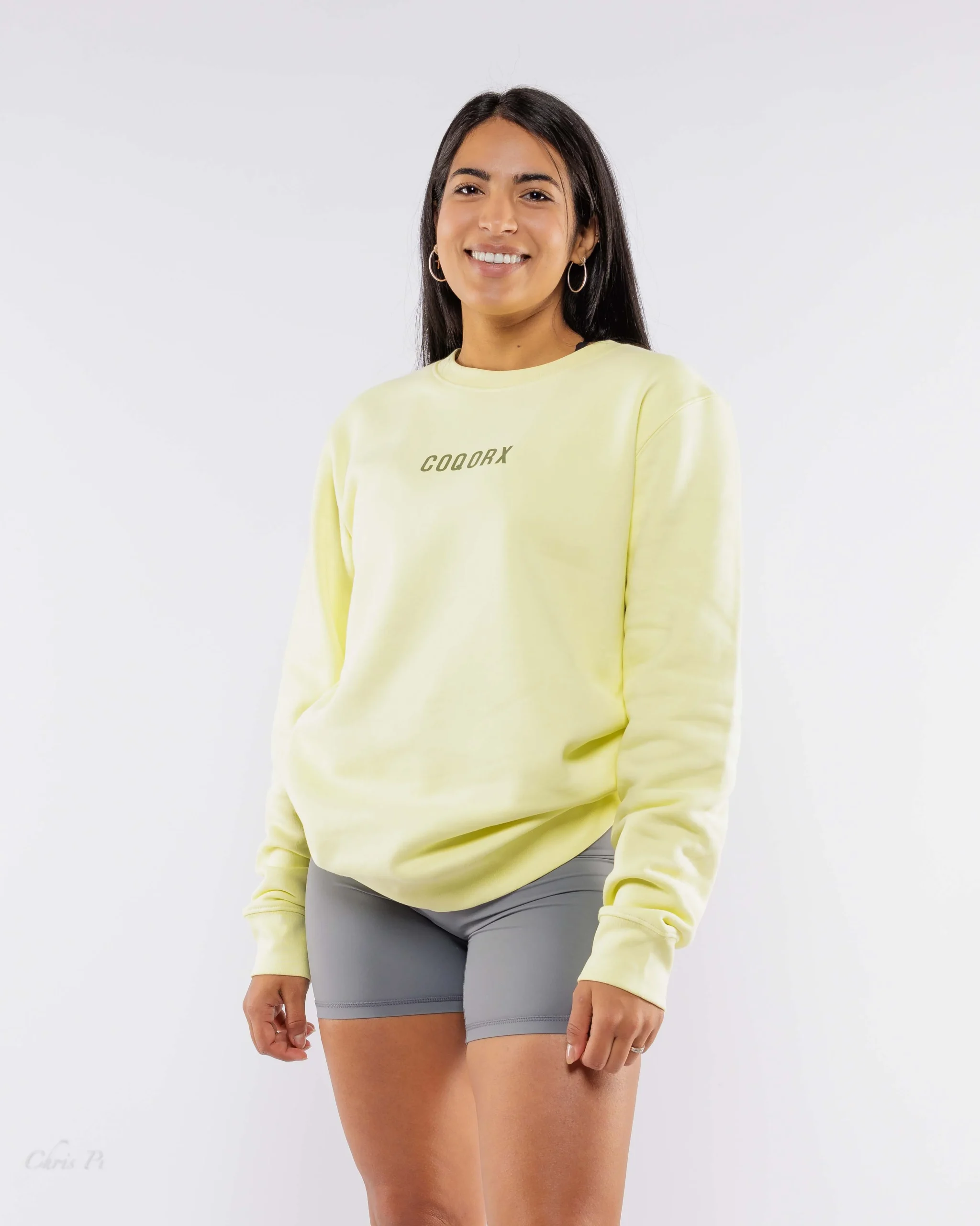 SWEAT RAS DE COU Unisexe Yellow – Image 4