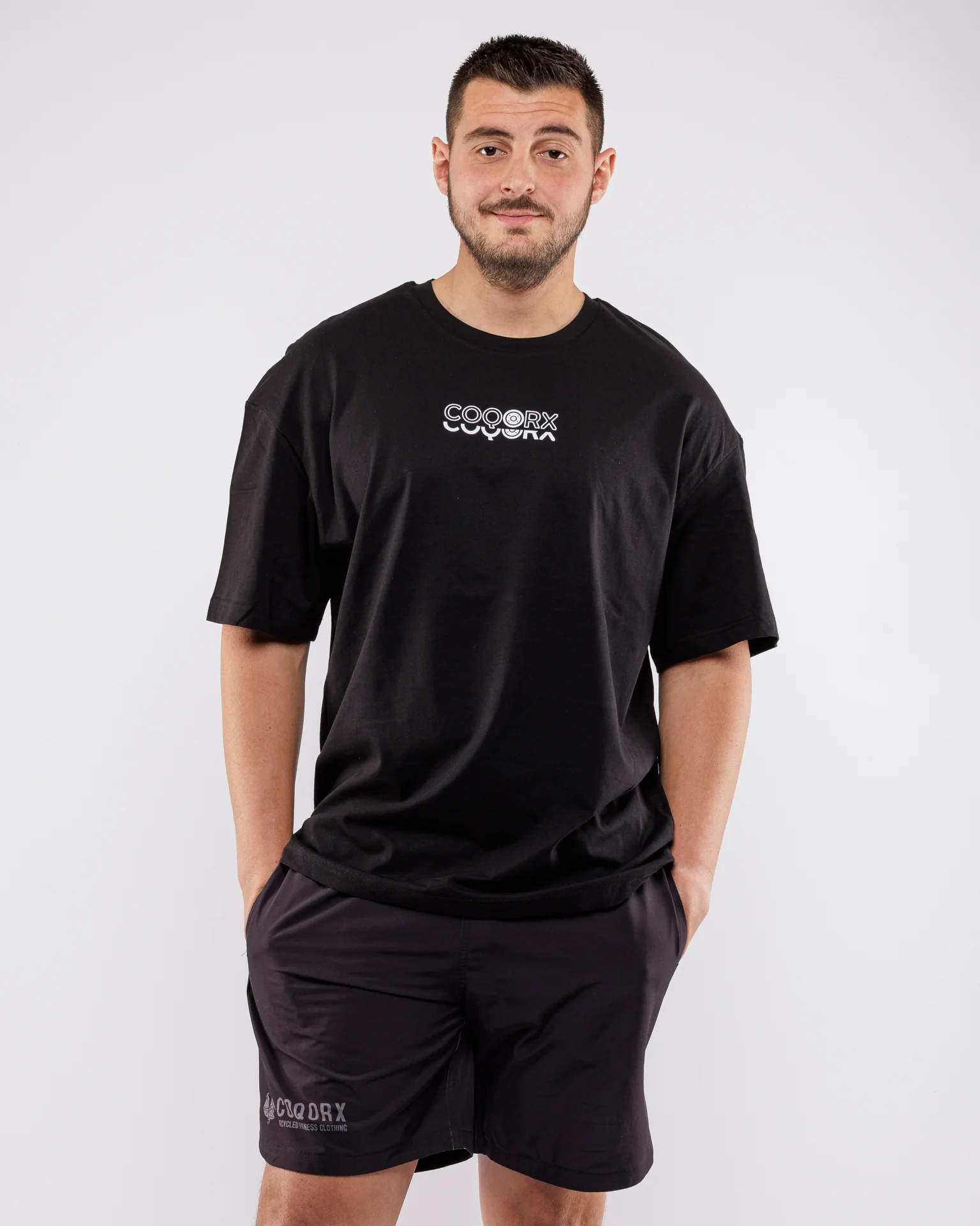 LUCKY LIFE T-shirt oversize homme – Image 2