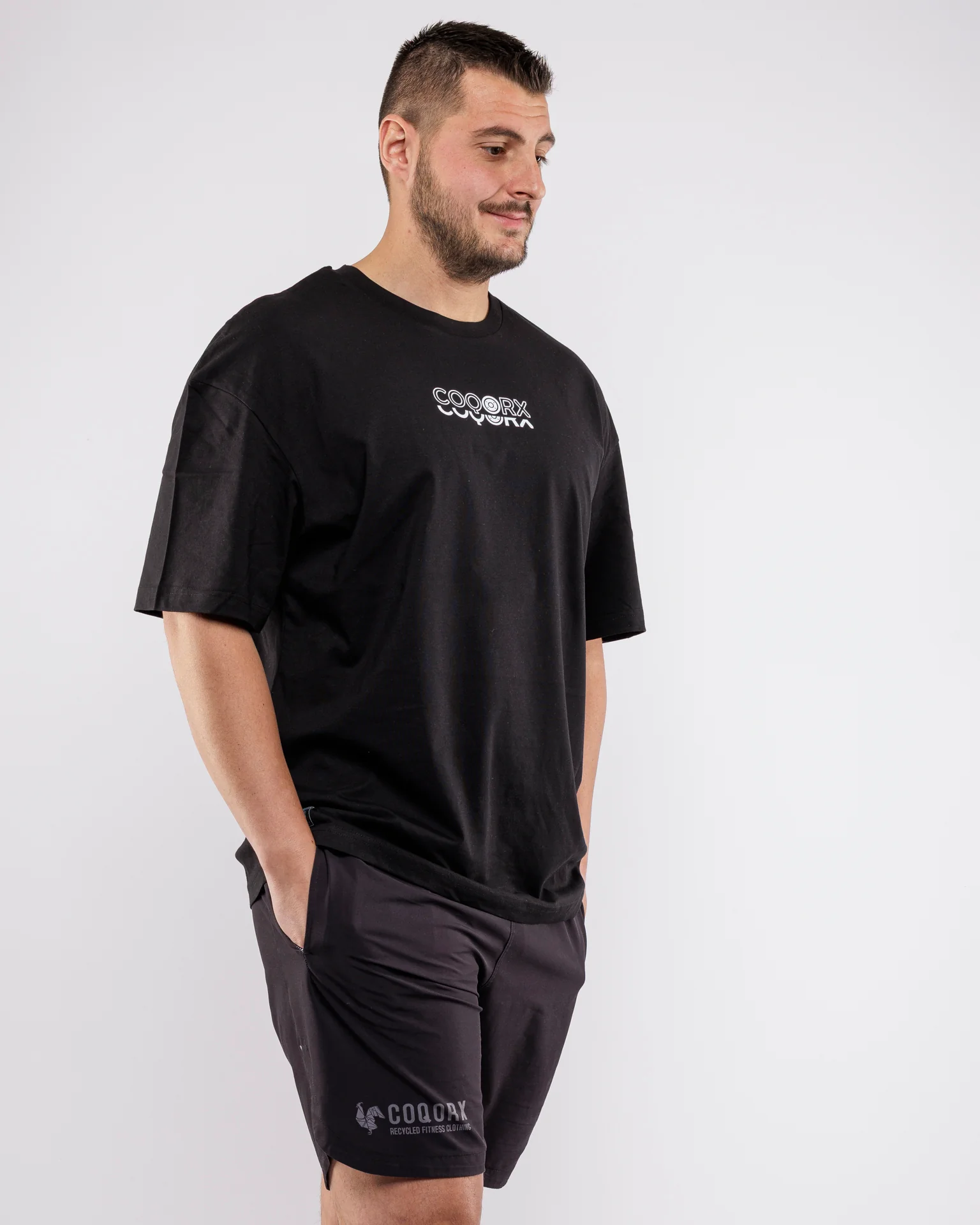 LUCKY LIFE T-shirt oversize homme – Image 3